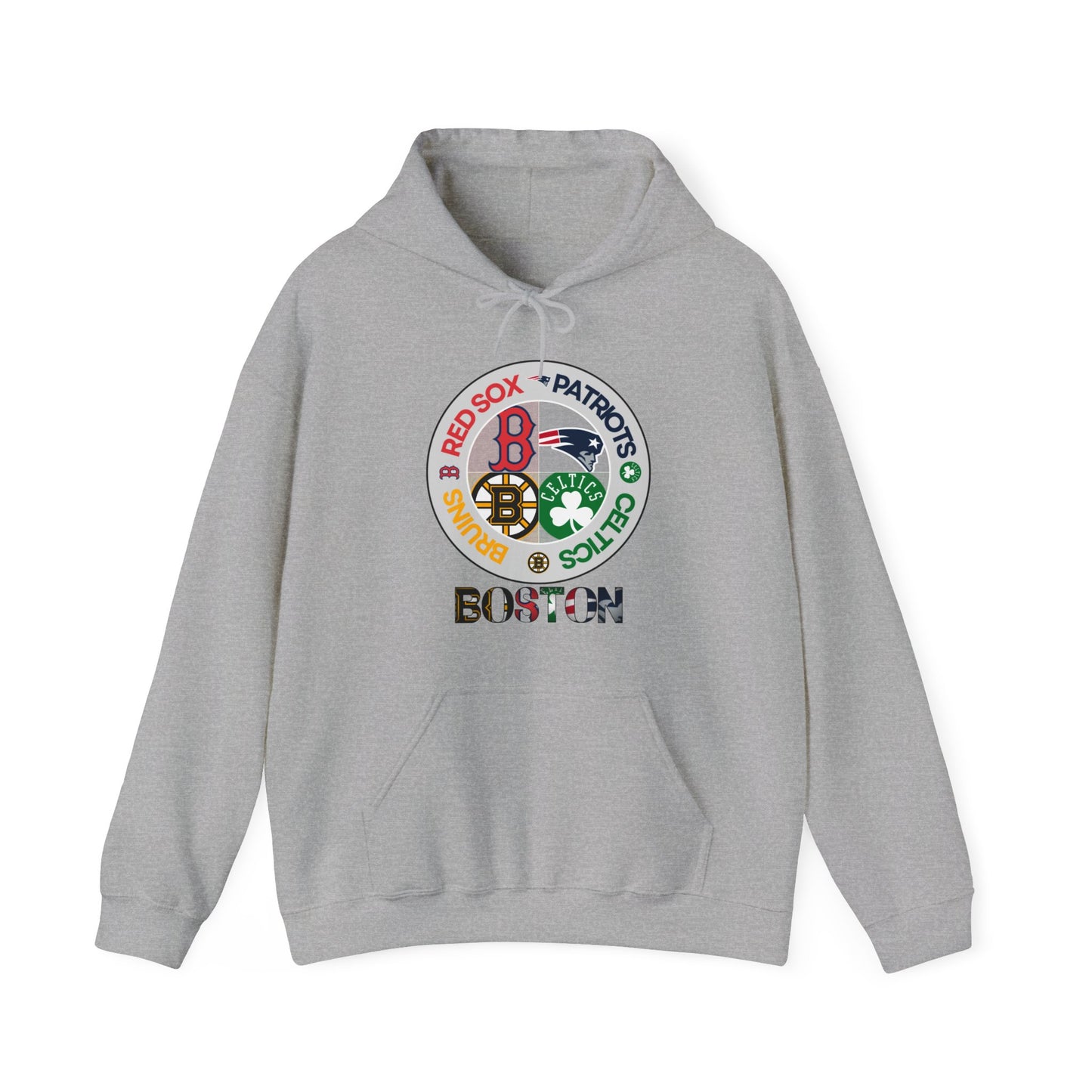 Premium Boston (alternate RS logo) Sports Hooded Sweatshirt