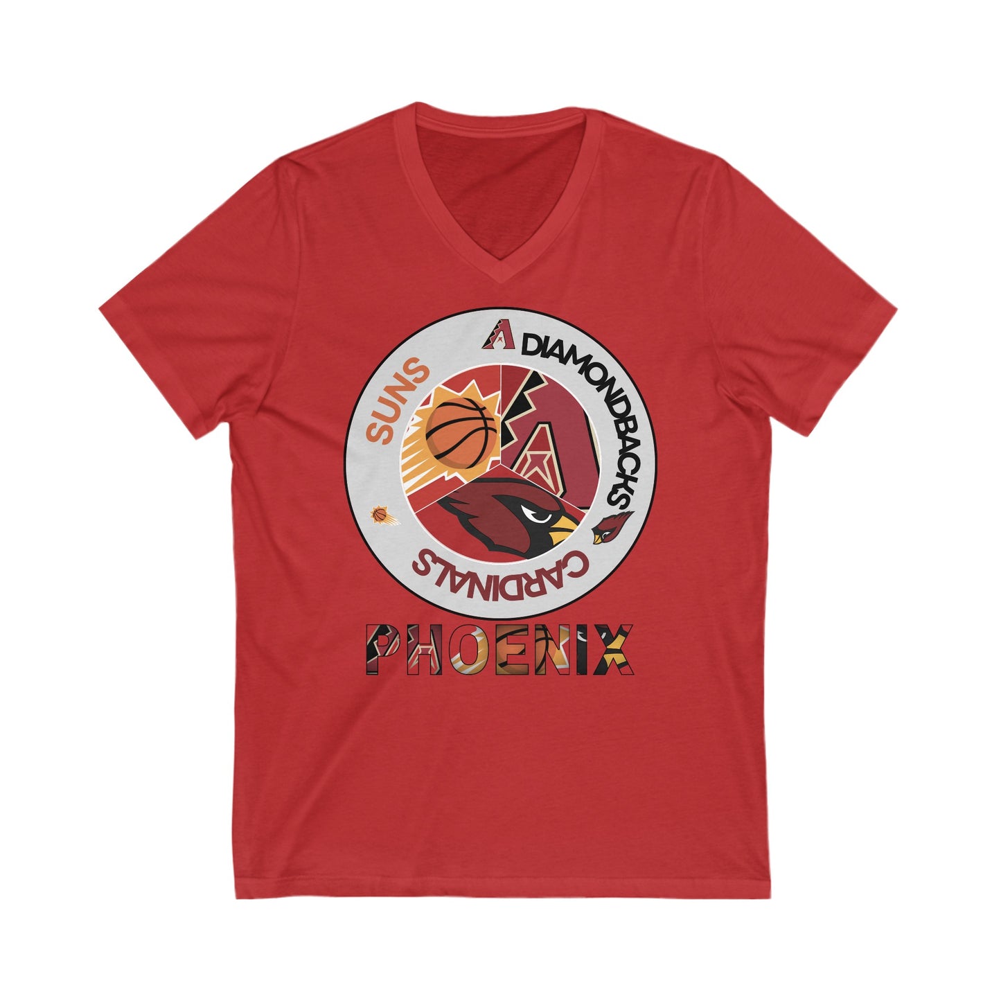 Premium Phoenix Sports V-Neck T-Shirt