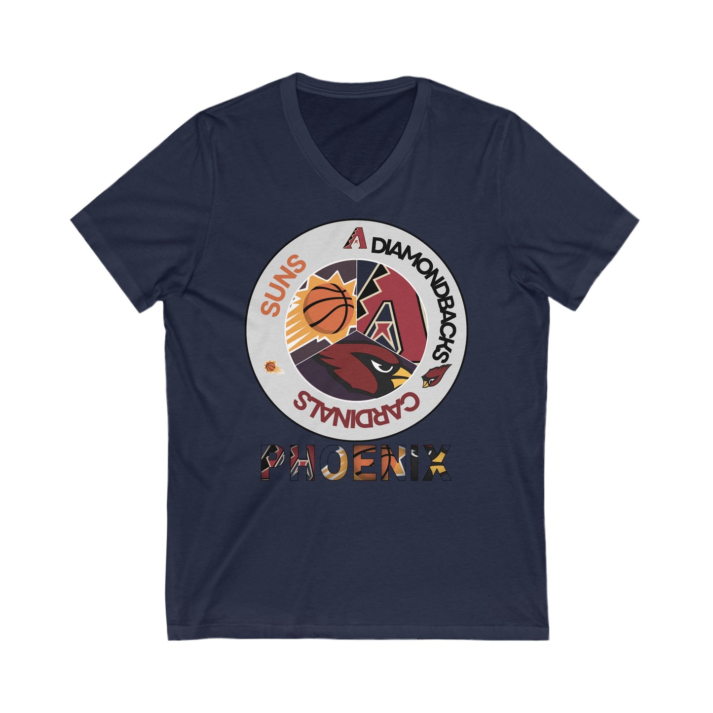 Premium Phoenix Sports V-Neck T-Shirt