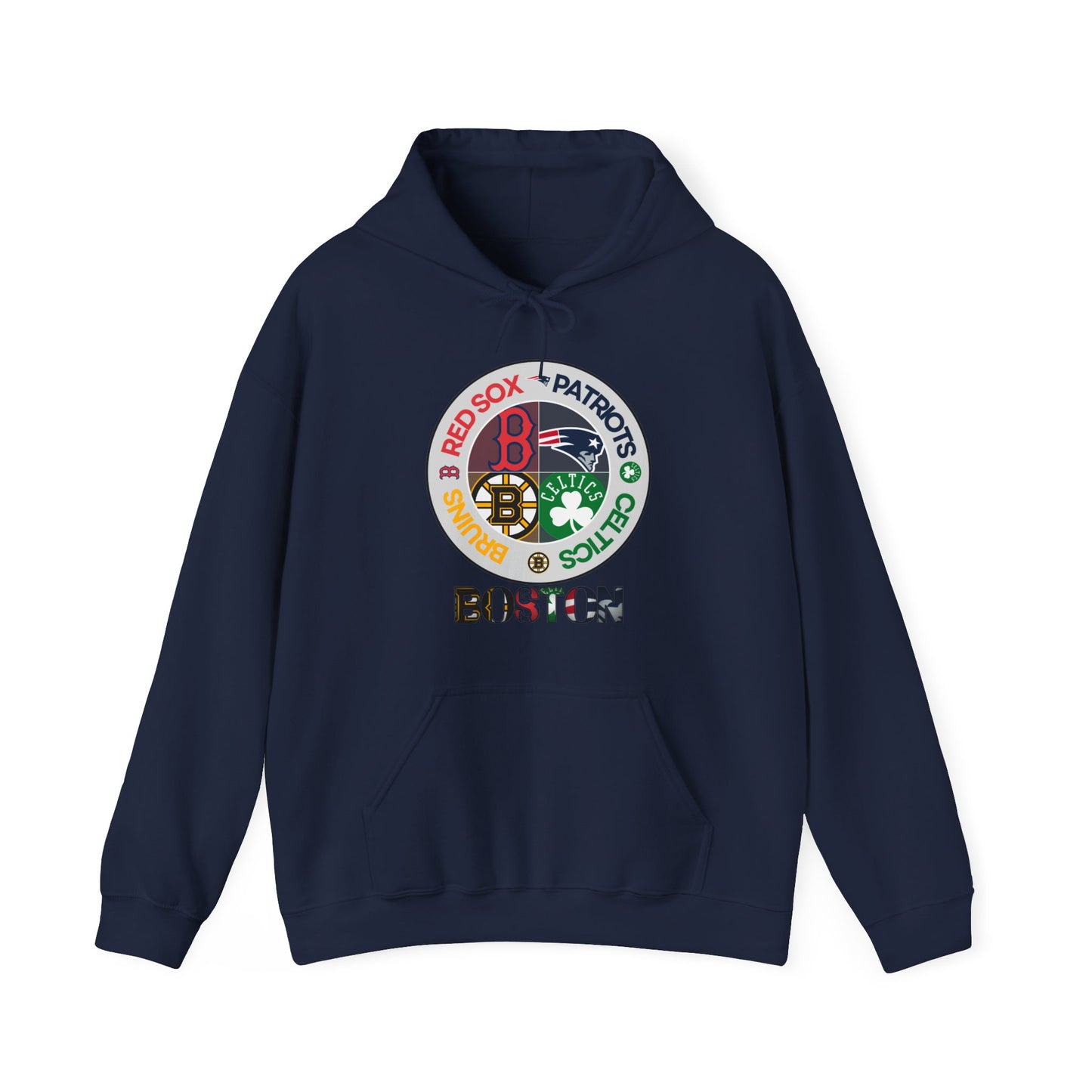 Premium Boston (alternate RS logo) Sports Hooded Sweatshirt