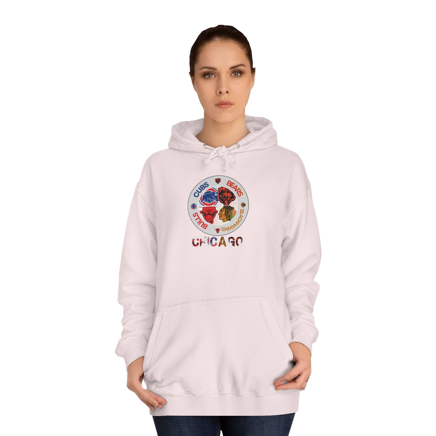 Premium Chicago City Sports Hooded Sweatshirt