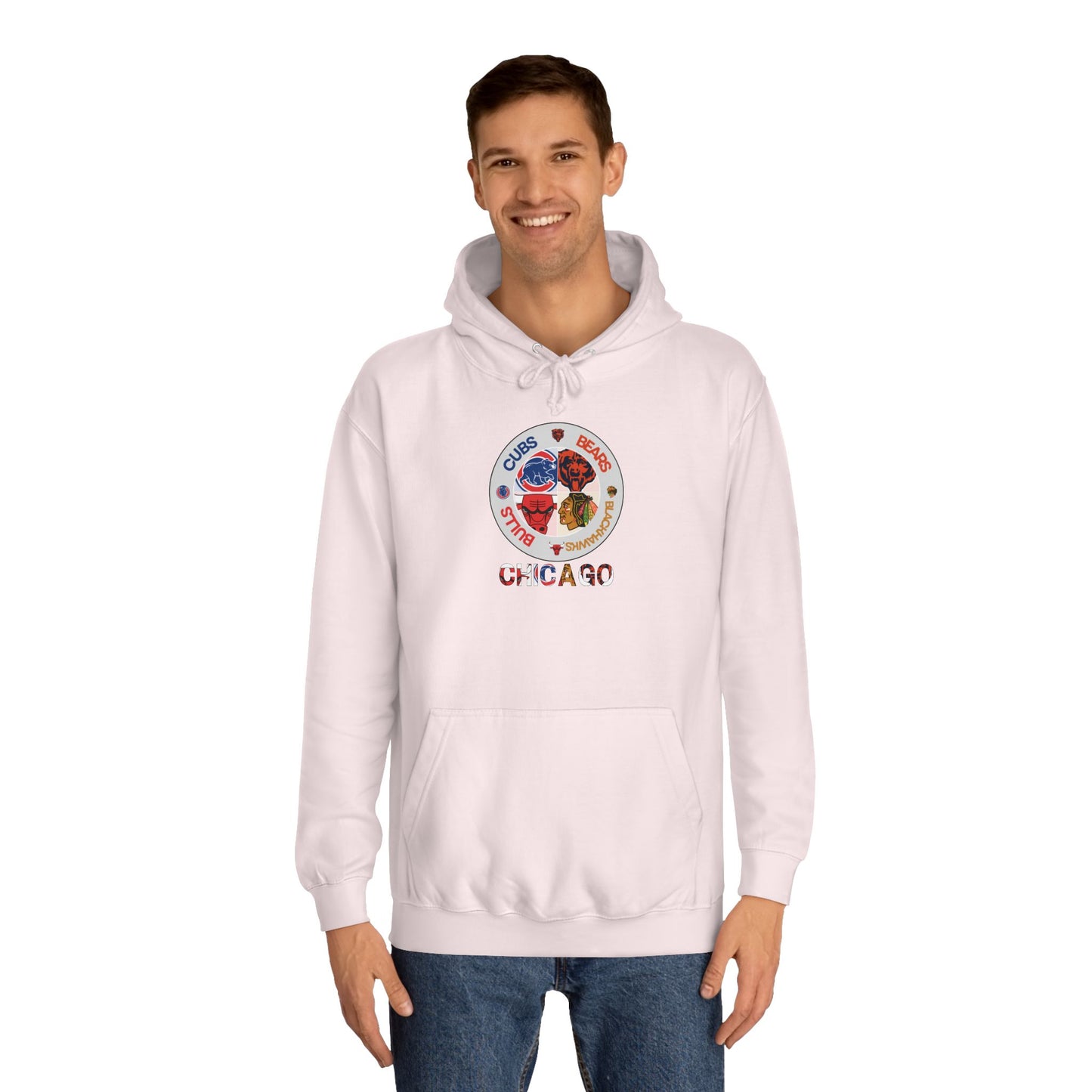 Premium Chicago City Sports Hooded Sweatshirt