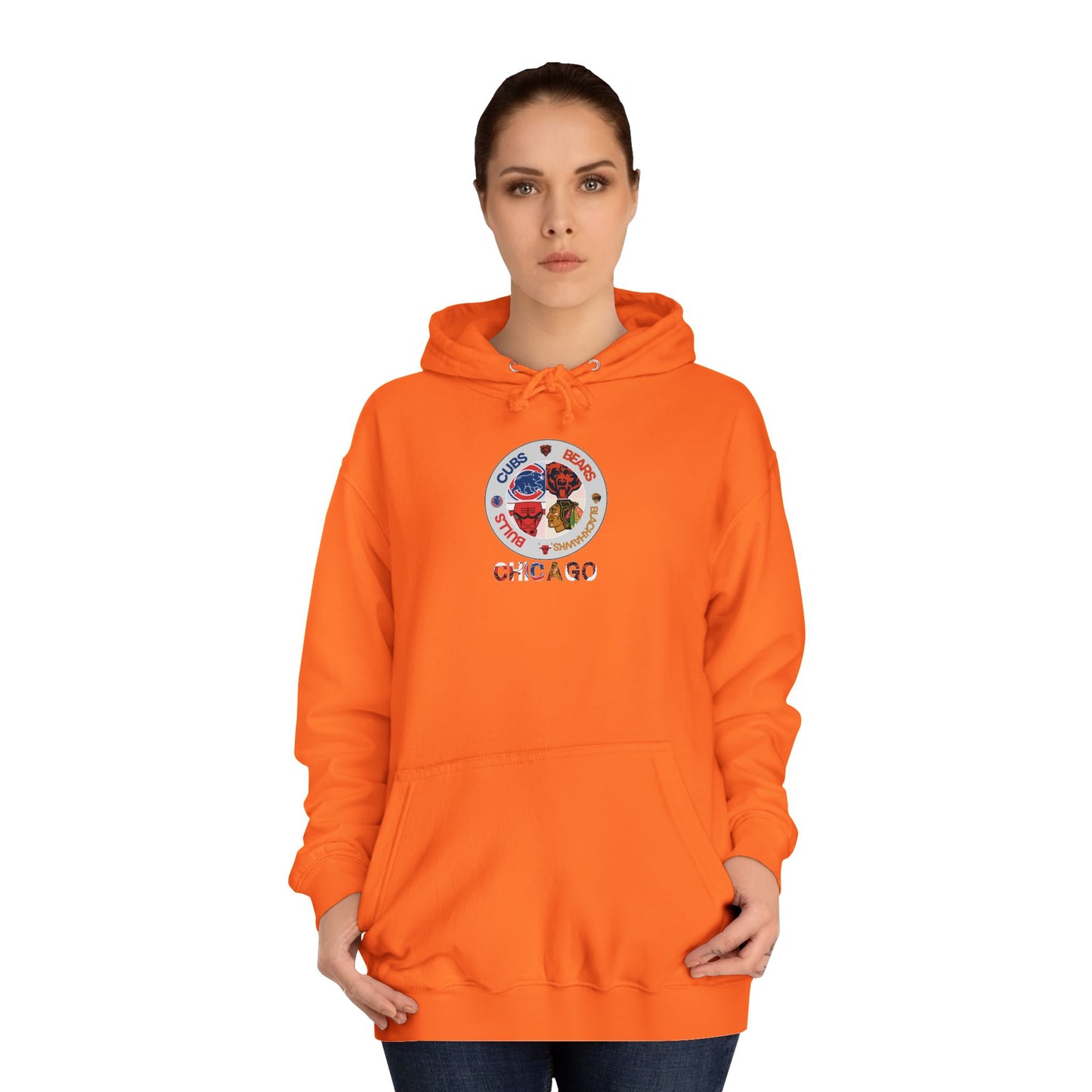Premium Chicago City Sports Hooded Sweatshirt