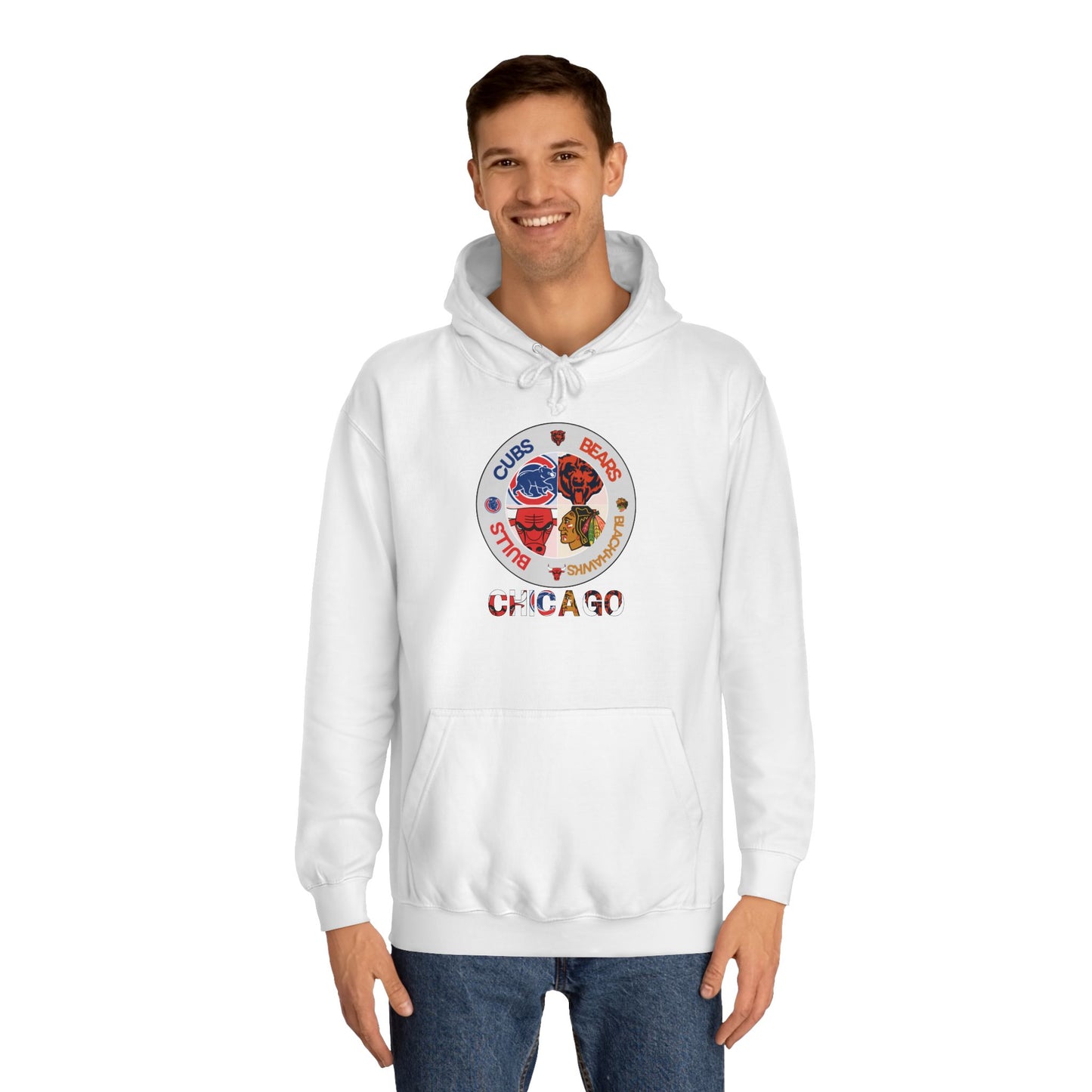 Premium Chicago City Sports Hooded Sweatshirt