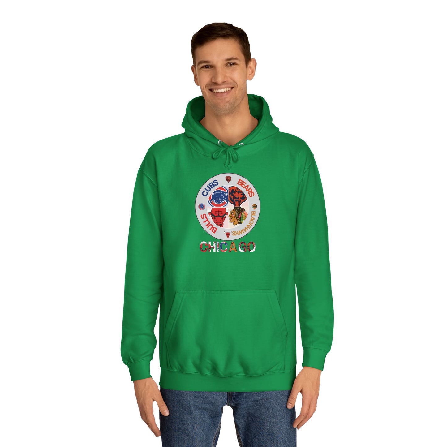 Premium Chicago City Sports Hooded Sweatshirt