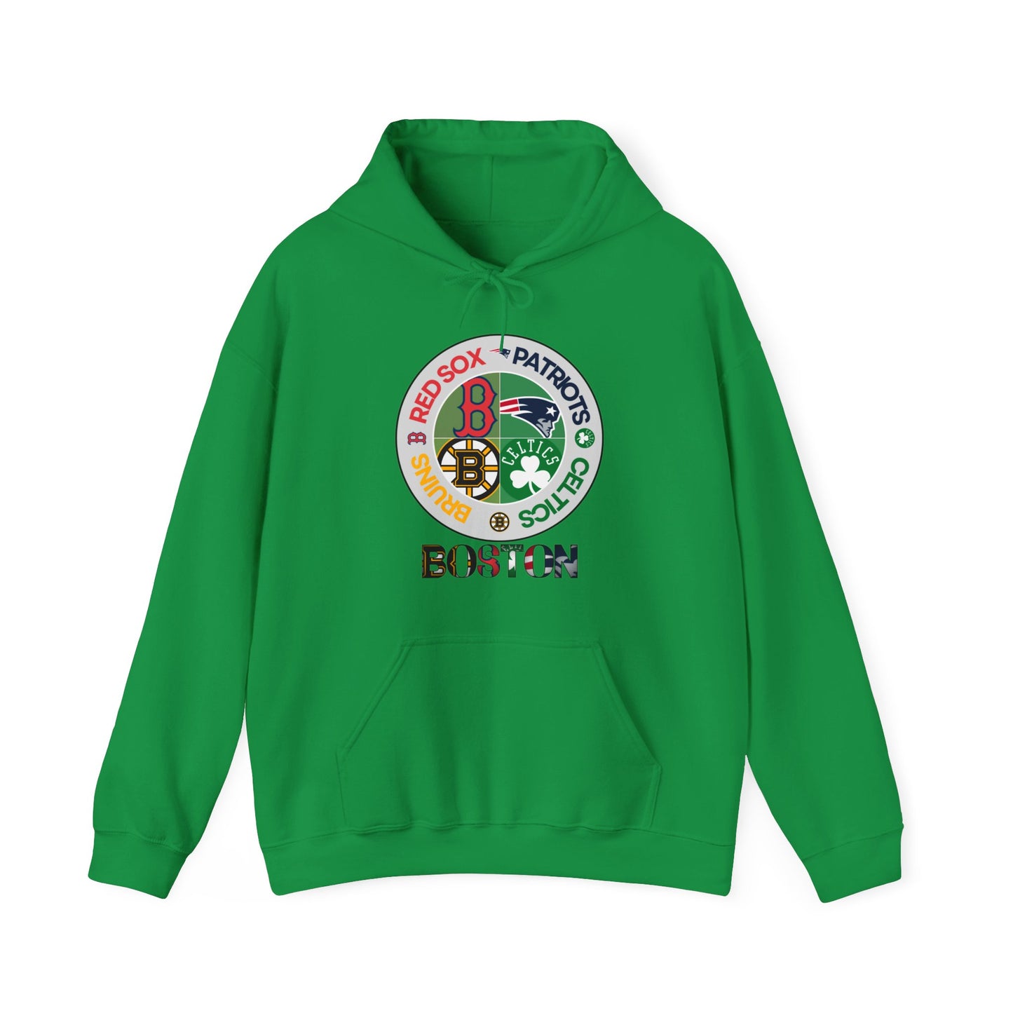 Premium Boston (alternate RS logo) Sports Hooded Sweatshirt