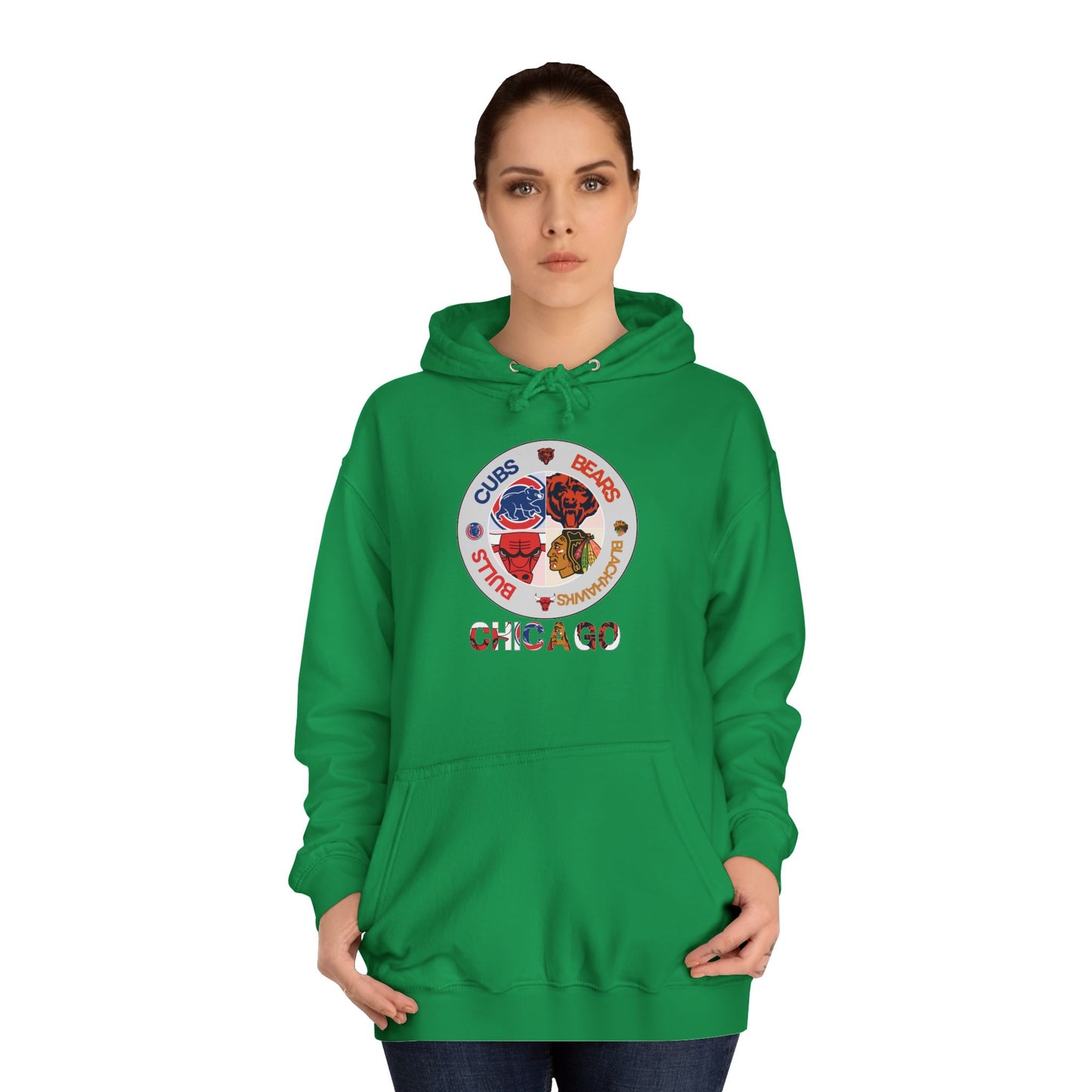 Premium Chicago City Sports Hooded Sweatshirt