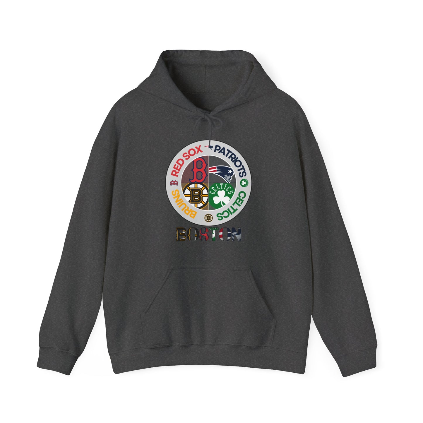 Premium Boston (alternate RS logo) Sports Hooded Sweatshirt
