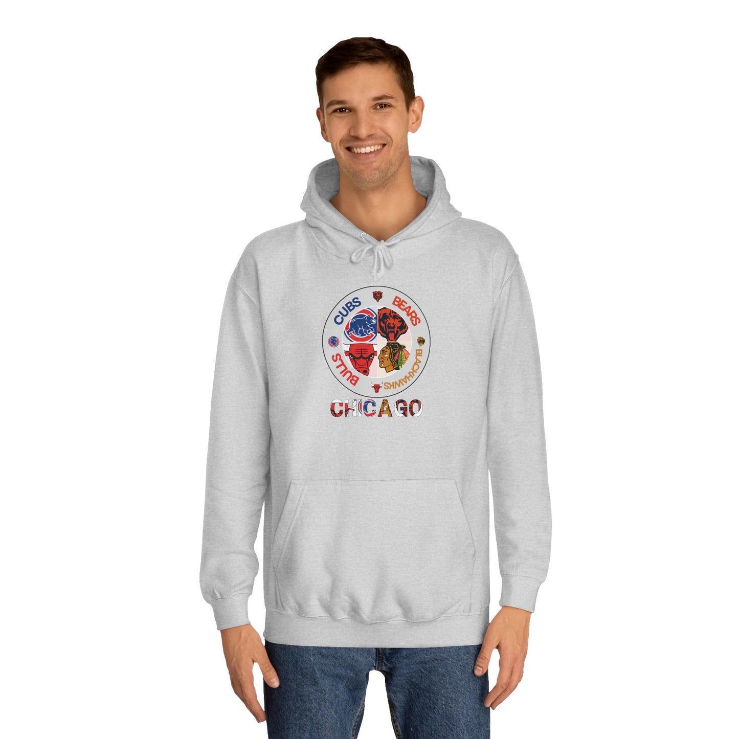 Premium Chicago City Sports Hooded Sweatshirt