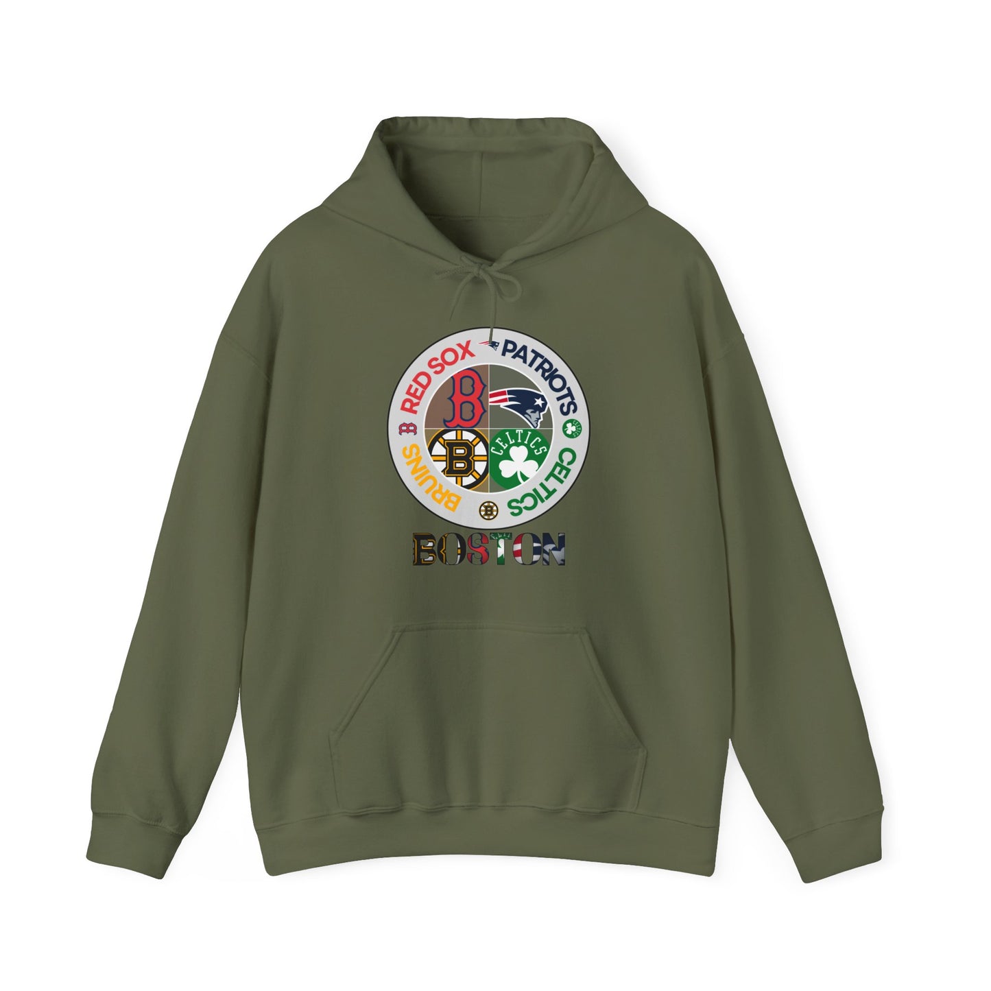 Premium Boston (alternate RS logo) Sports Hooded Sweatshirt