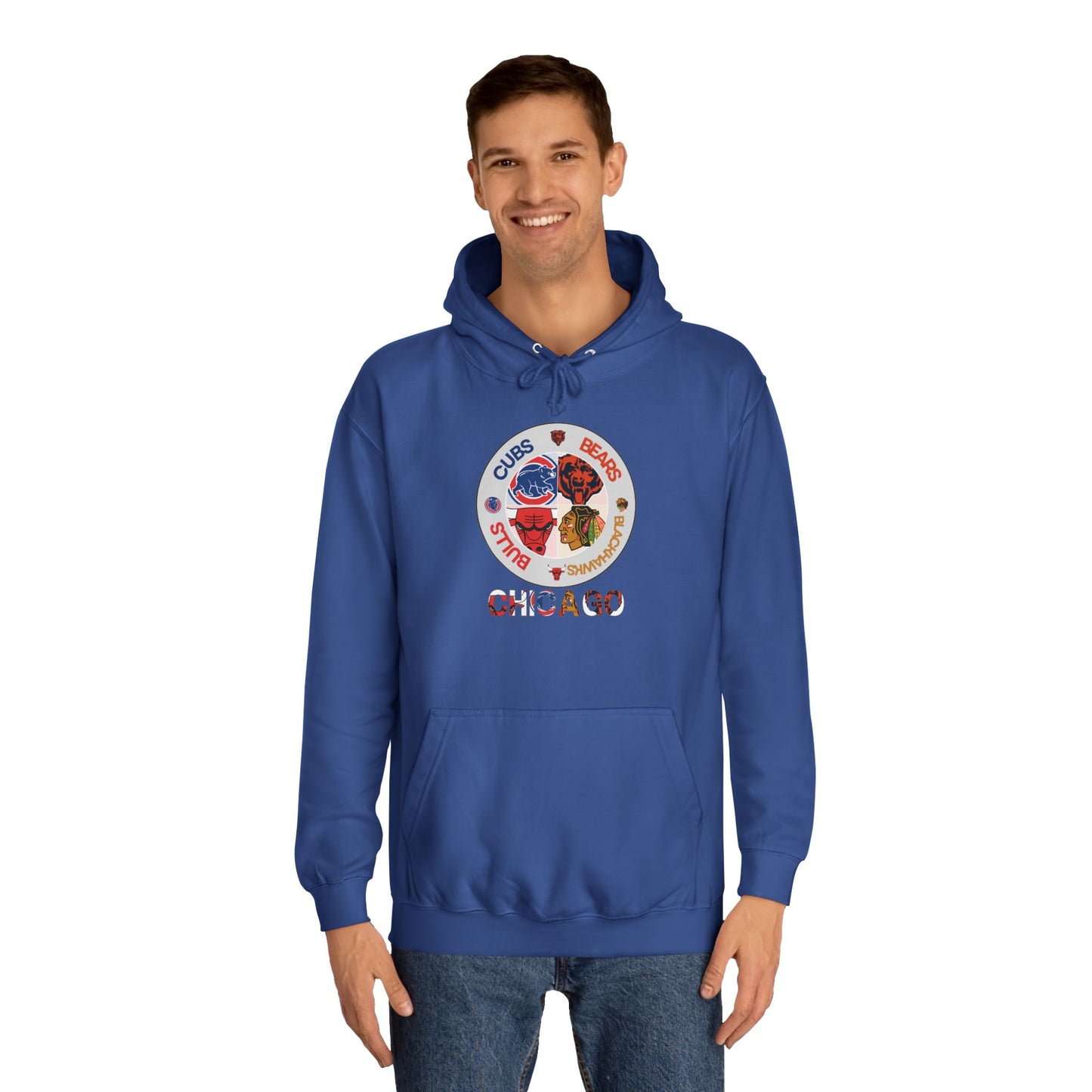 Premium Chicago City Sports Hooded Sweatshirt