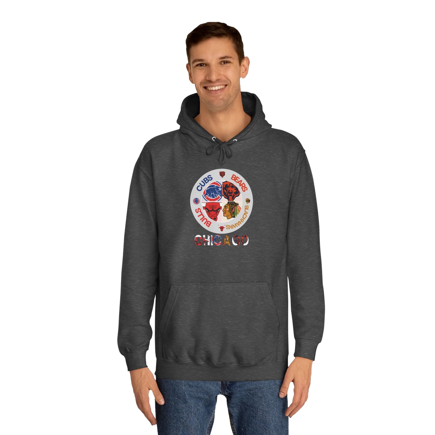Premium Chicago City Sports Hooded Sweatshirt