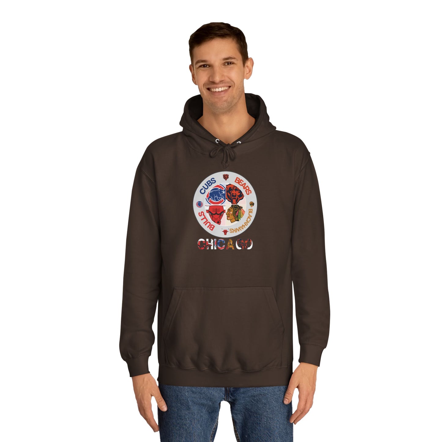 Premium Chicago City Sports Hooded Sweatshirt