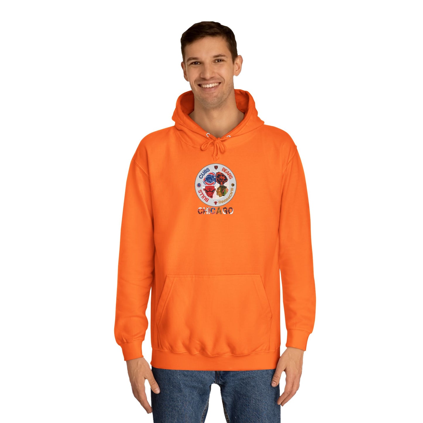 Premium Chicago City Sports Hooded Sweatshirt