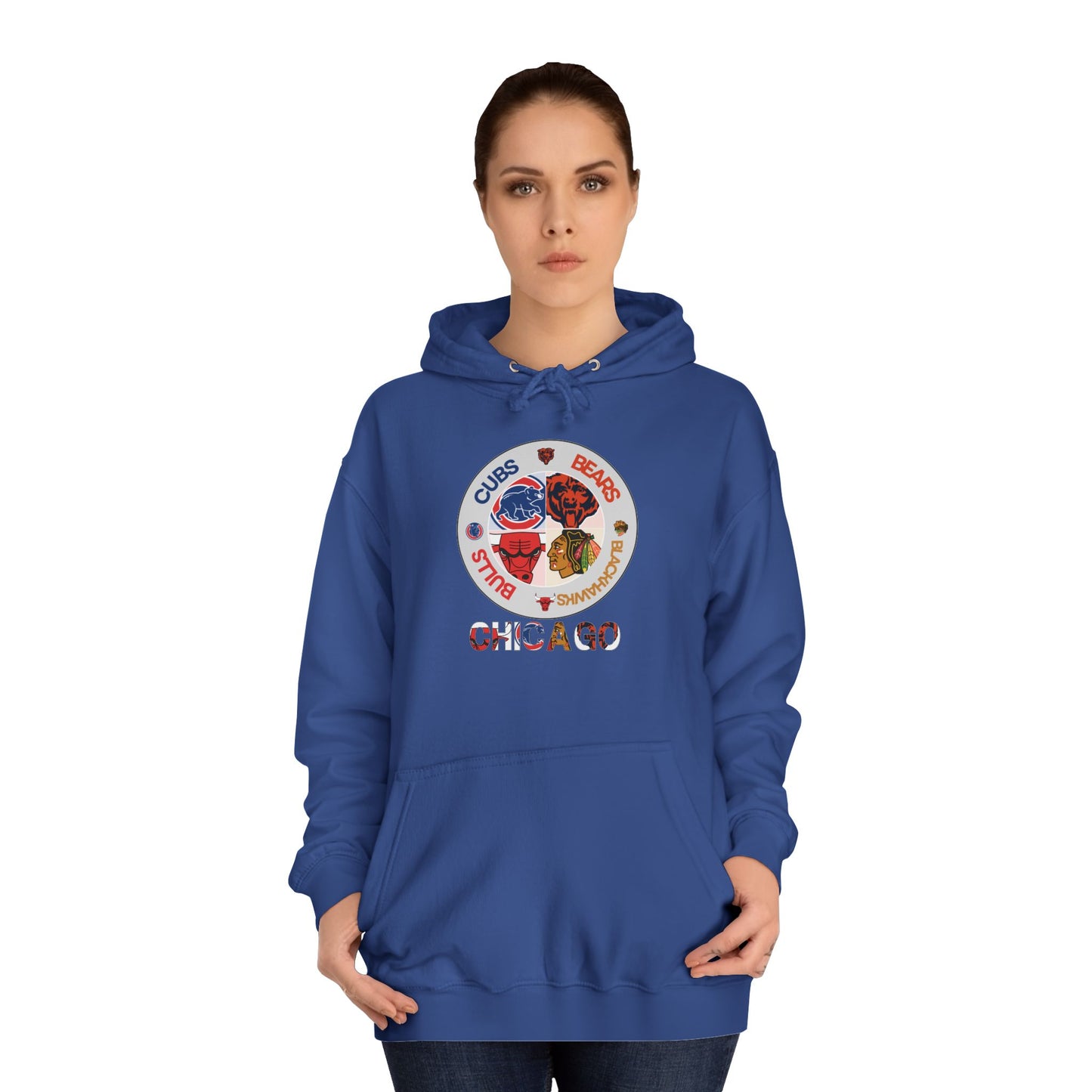 Premium Chicago City Sports Hooded Sweatshirt