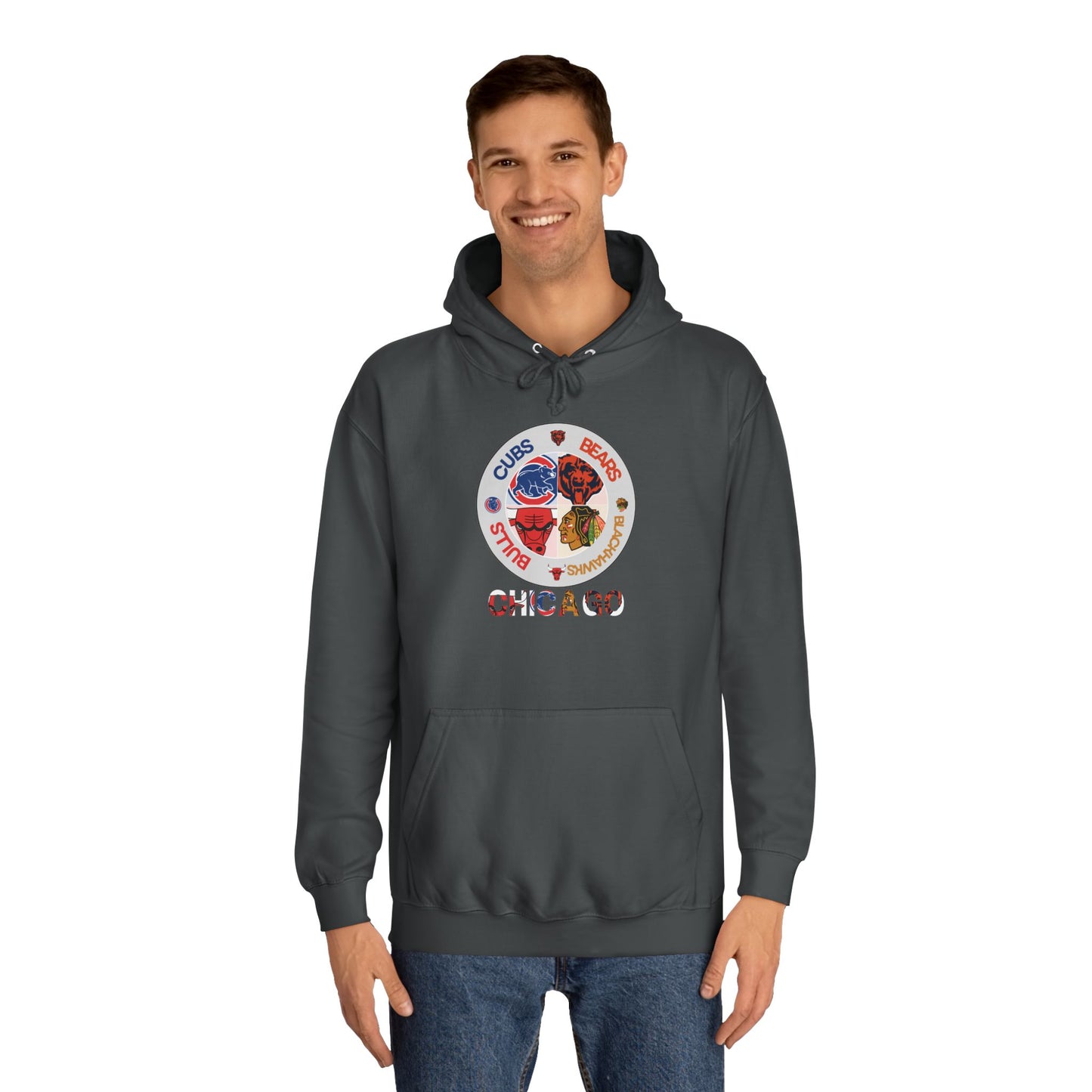 Premium Chicago City Sports Hooded Sweatshirt