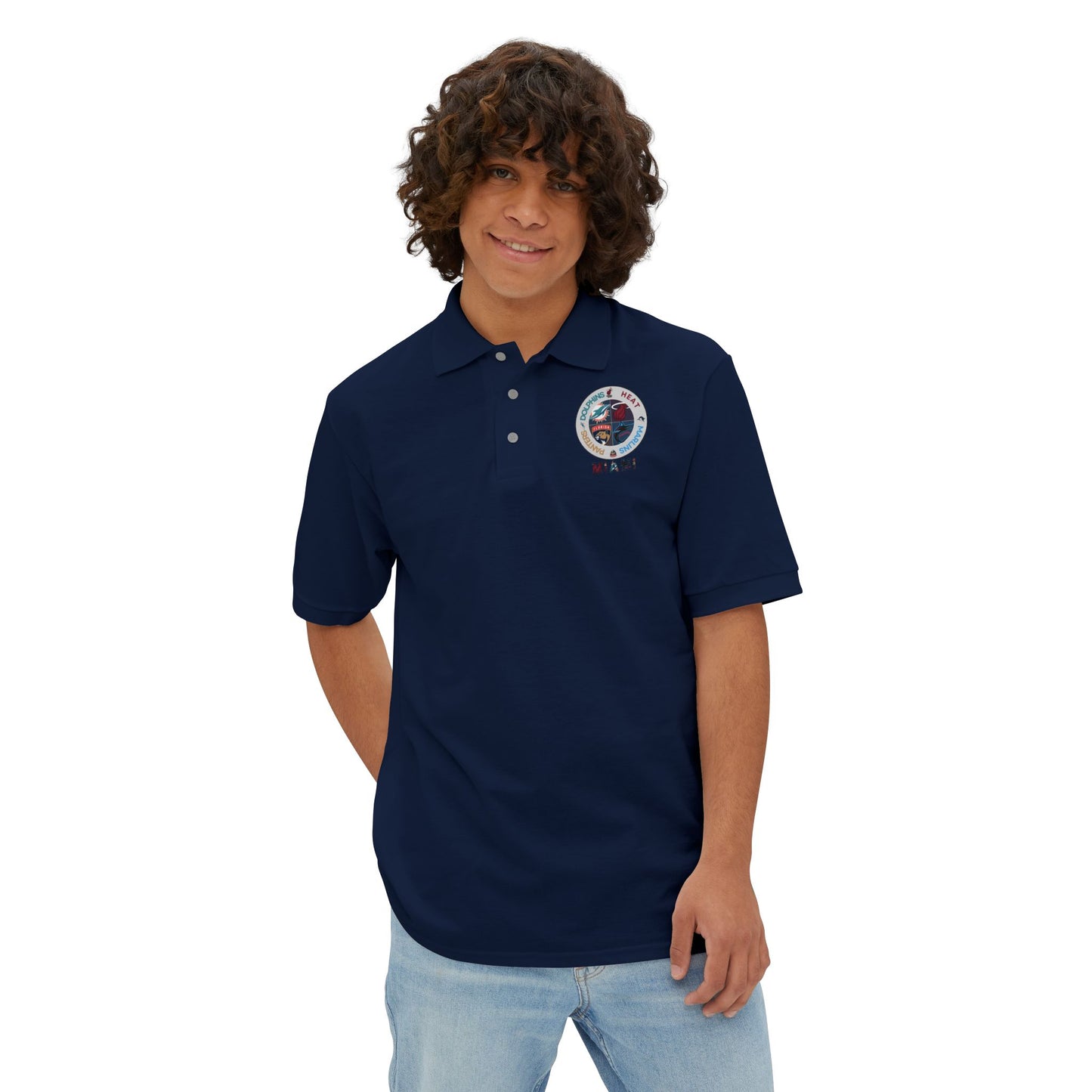 Premium Miami Sports Men's Polo