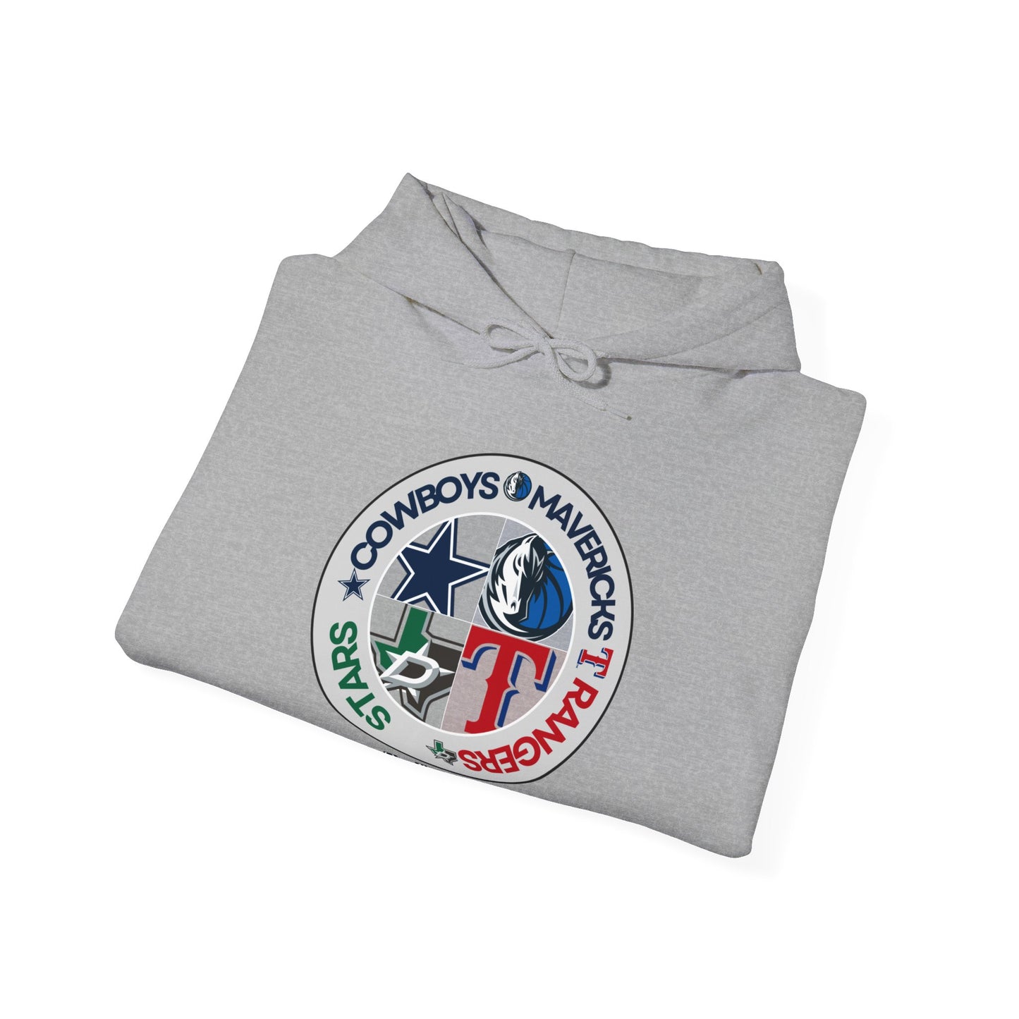 Premium Dallas Sports Hooded Sweatshirt