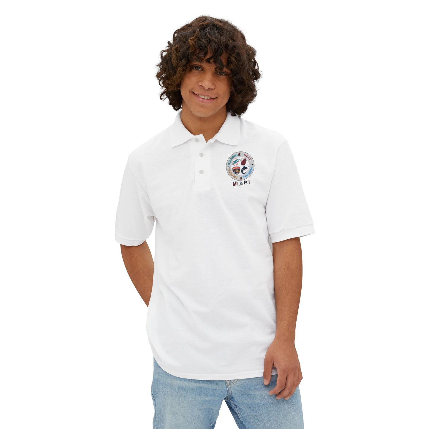 Premium Miami Sports Men's Polo