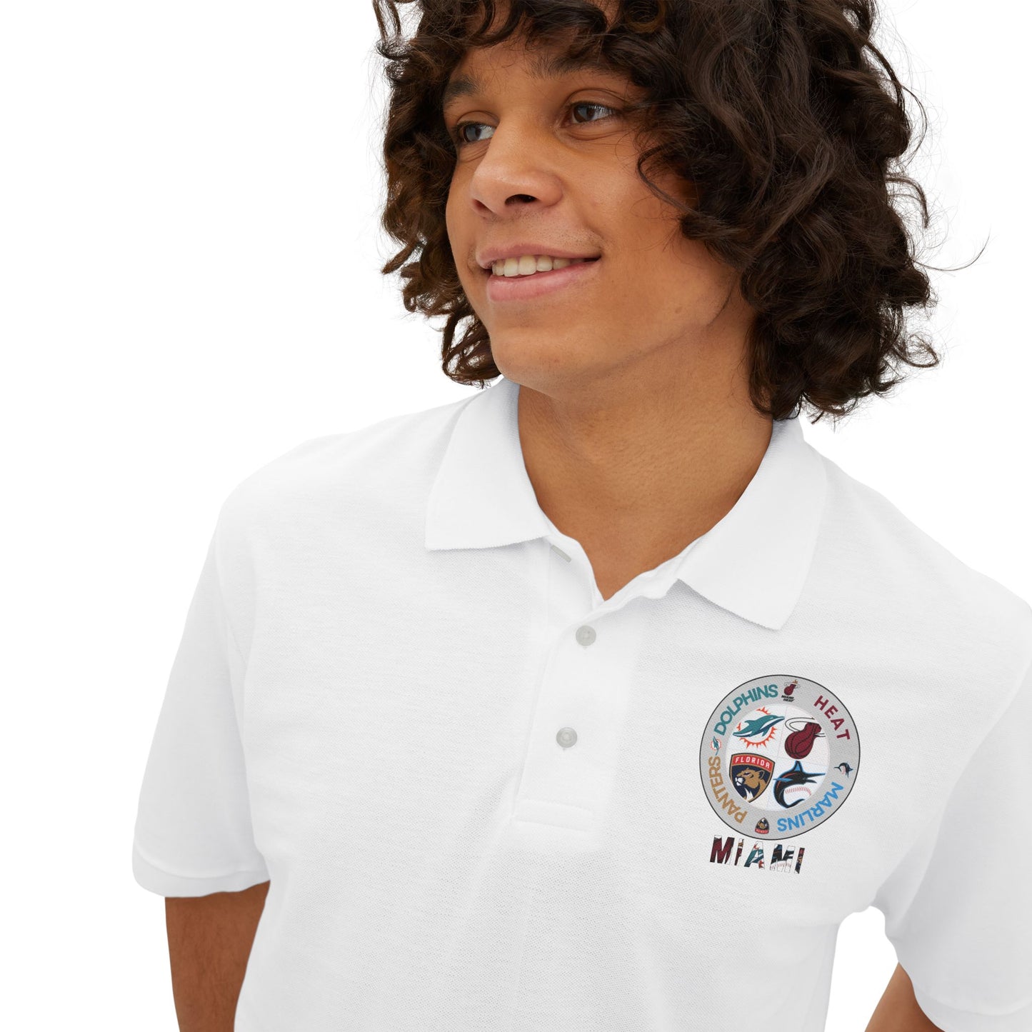 Premium Miami Sports Men's Polo