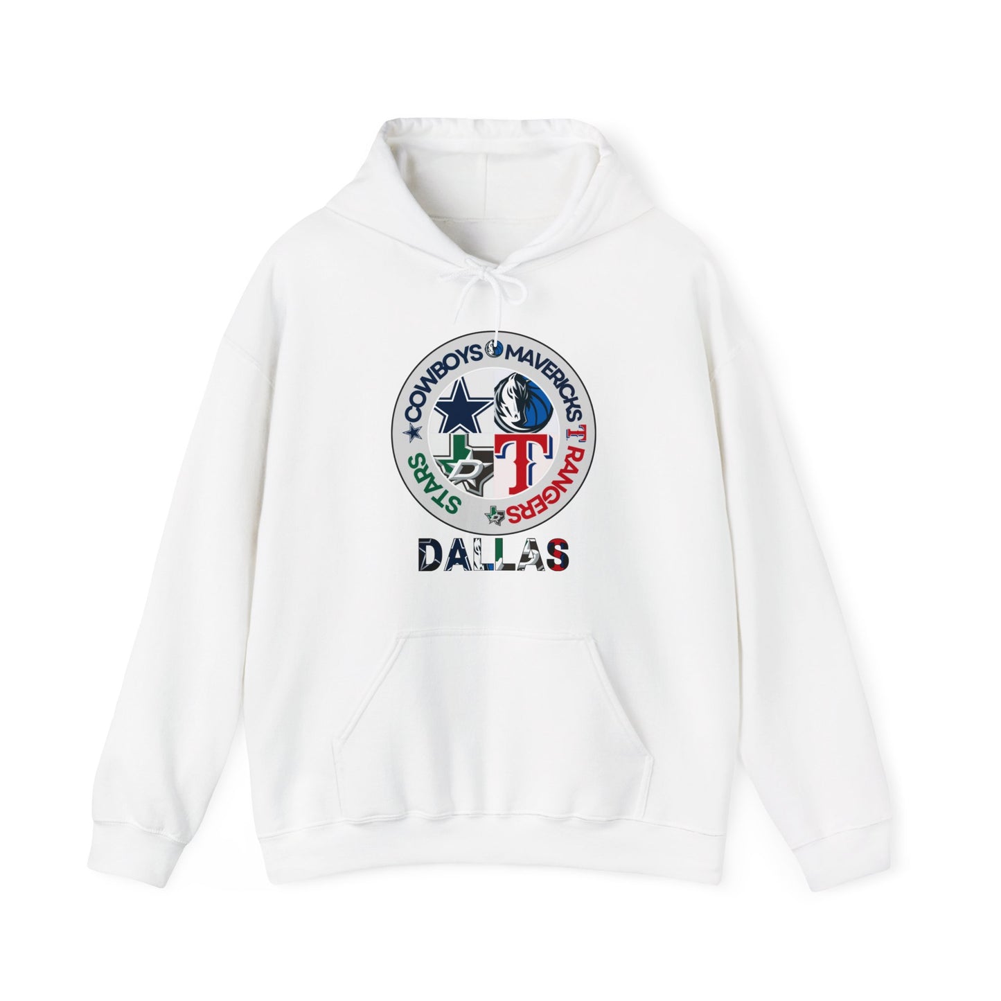 Premium Dallas Sports Hooded Sweatshirt