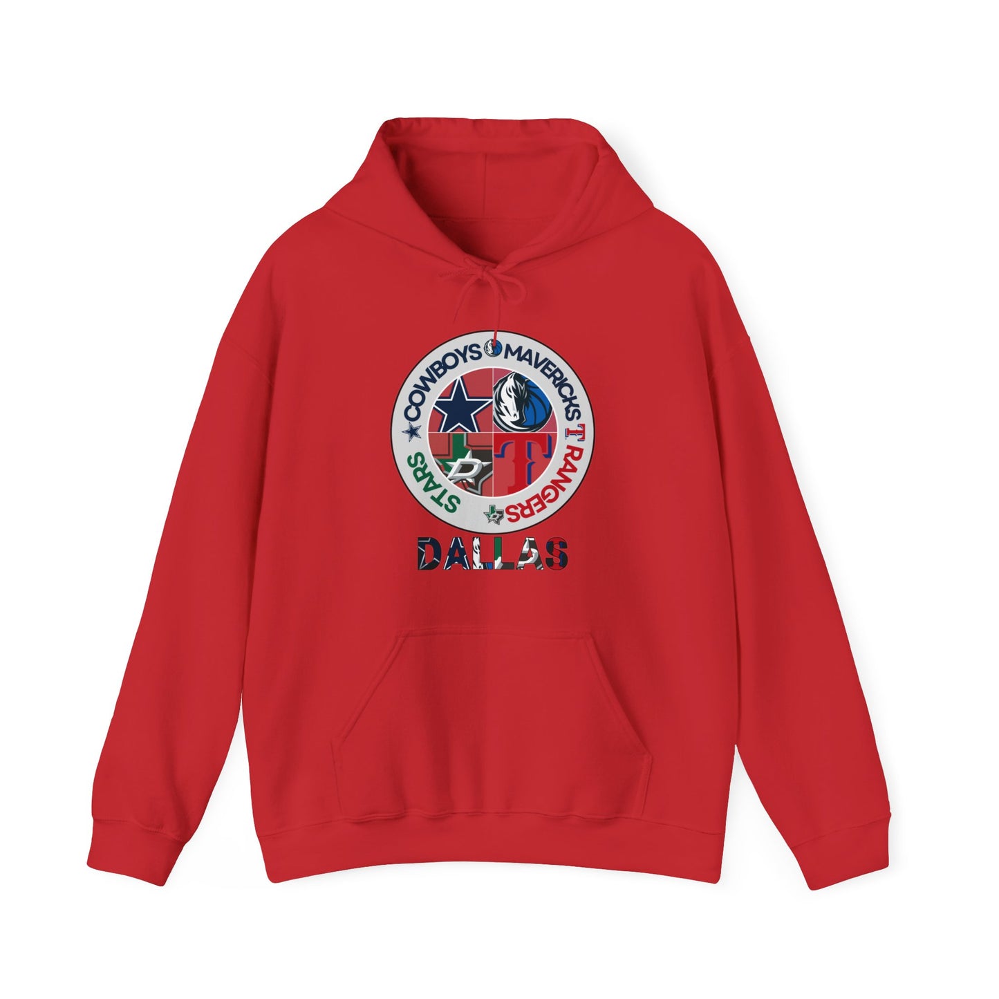 Premium Dallas Sports Hooded Sweatshirt