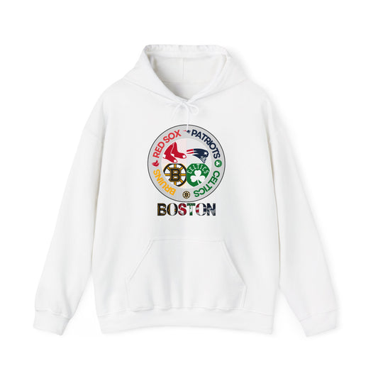 Premium Boston Sports Hooded Sweatshirt